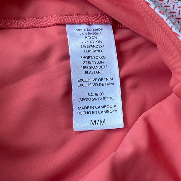 S C & Co Skort Pull On Skort Skirt Shorts Size Medium - Picture 4 of 8